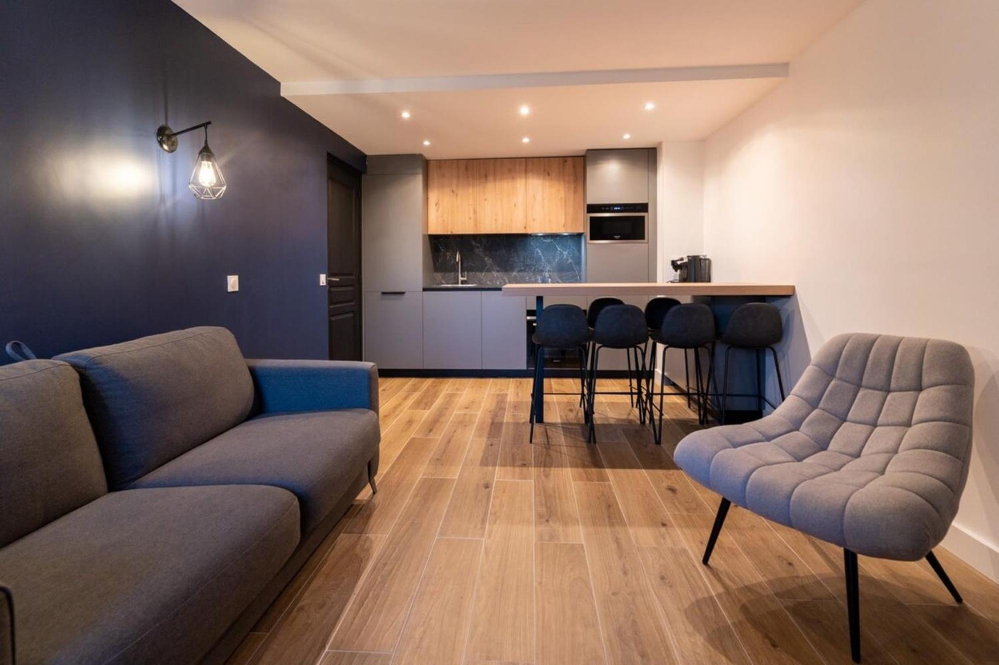 Renovated Flat For 5 P With Swimming Pool Tennis Court And Car Park 232 Le Touquet ภายนอก รูปภาพ